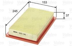 VALEO Vzduchový filter VALEO 585141 (585141)