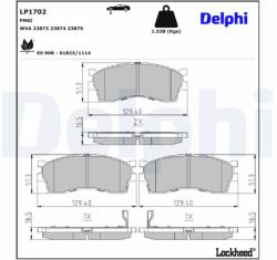 DELPHI Klocki Ham. Przod (lp1702)