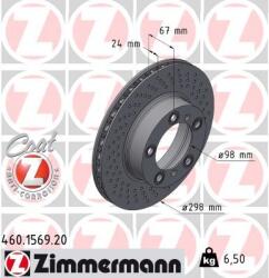 ZIMMERMANN Brzdový kotúč ZIMMERMANN 460.1569. 20 (460.1569.20)