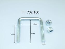 CS Germany Spona listovej pružiny CS Germany 99.702. 100 (99.702.100)