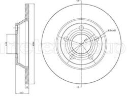 METELLI Brzdový kotúč METELLI 23-0392C (23-0392C)