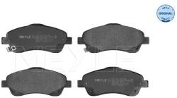 MEYLE Sada brzdových platničiek kotúčovej brzdy MEYLE 025 237 6819/W (025 237 6819/W)