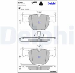 DELPHI Klocki Ham. Range Rover 02- (lp1863)