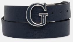 Guess bőr öv - sötétkék L - answear - 23 990 Ft