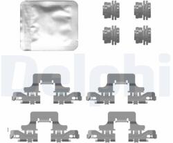 DELPHI Súprava príslušenstva, obloženie kotúčovej brzdy DELPHI LX0776 (LX0776)