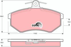 TRW Sada brzdových platničiek kotúčovej brzdy TRW GDB430 (GDB430)