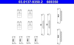 ATE Súprava príslušenstva, čeľusť parkovacej brzdy ATE 03.0137-9350.2 (03.0137-9350.2)