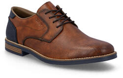 RIEKER elegáns férfi barna fűzős bőr félcipő 13504-24