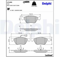 DELPHI Klocki Ham. Alfa 147 (lp1686)