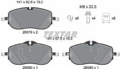 TEXTAR Sada brzdových platničiek kotúčovej brzdy TEXTAR 2657901 (2657901)