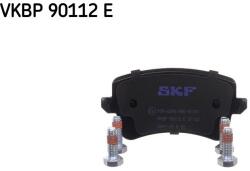 SKF Sada brzdových platničiek kotúčovej brzdy SKF VKBP 90112 E (VKBP 90112 E)