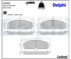 DELPHI Klocki Ham. Chrysler 300 C (lp2033)