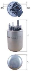 MAHLE Palivový filter MAHLE KL 1048 (KL 1048)