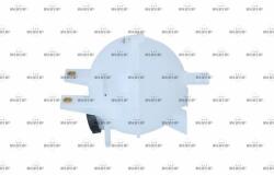 NRF Vyrovnávacia nádobka chladiacej kvapaliny NRF 454011 (454011)