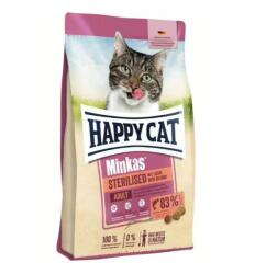 Happy Cat Minkas Sterilised Salmon - szárazeledel lazaccal macskák számára 4 kg