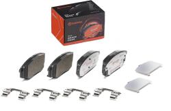 BREMBO Sada brzdových platničiek kotúčovej brzdy BREMBO P 30 055X (P 30 055X)