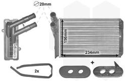 VAN WEZEL Výmenník tepla vnútorného kúrenia VAN WEZEL 58006060 (58006060)