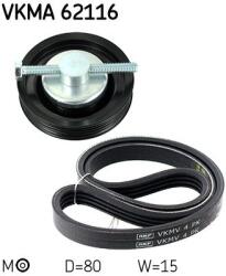 SKF Ozubený klinový remeň - Sada SKF VKMA 62116 (VKMA 62116)