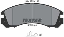 TEXTAR Sada brzdových platničiek kotúčovej brzdy TEXTAR 2137001 (2137001)