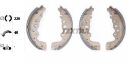 TEXTAR Sada brzdových čeľustí TEXTAR 91057600 (91057600)