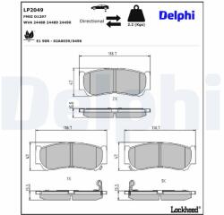DELPHI Klocki Ham. Tyl (lp2049)