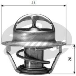 GATES Termostat chladenia GATES TH03088G1 (TH03088G1)