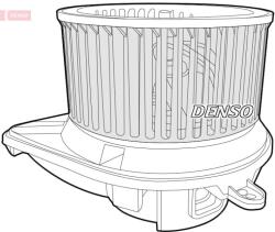 DENSO Vnútorný ventilátor DENSO DEA17011 (DEA17011)
