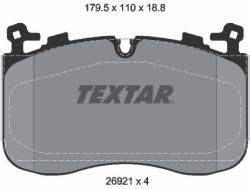 TEXTAR Sada brzdových platničiek kotúčovej brzdy TEXTAR 2692101 (2692101)