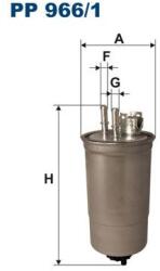 FILTRON Palivový filter FILTRON PP 966/1 (PP 966/1)