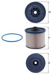 MAHLE Palivový filter MAHLE KX 652D (KX 652D)