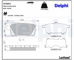 DELPHI Klocki Ham. Mazda (lp2052)