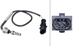 HELLA Snímač teploty výfukových plynov HELLA 6PT 010 376-481 (6PT 010 376-481)