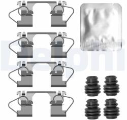 DELPHI Súprava príslušenstva, obloženie kotúčovej brzdy DELPHI LX0744 (LX0744)