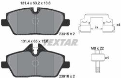 TEXTAR Sada brzdových platničiek kotúčovej brzdy TEXTAR 2391508 (2391508)