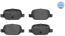 MEYLE Sada brzdových platničiek kotúčovej brzdy MEYLE 025 235 1716 (025 235 1716)