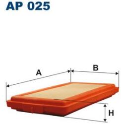 FILTRON Vzduchový filter FILTRON AP 025 (AP 025)