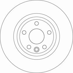 TRW Brzdový kotúč TRW DF6947 (DF6947)