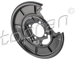 TOPRAN Ochranný plech proti rozstreku, Brzdový kotúč TOPRAN 409 519 (409 519)