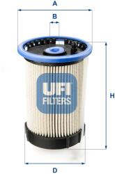 UFI Palivový filter UFI 26.065. 00 (26.065.00)