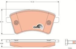TRW Sada brzdových platničiek kotúčovej brzdy TRW GDB1785 (GDB1785)