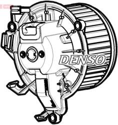 DENSO Vnútorný ventilátor DENSO DEA12006 (DEA12006)