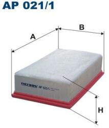 FILTRON Vzduchový filter FILTRON AP 021/1 (AP 021/1)