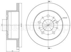 METELLI Brzdový kotúč METELLI 23-0731 (23-0731)