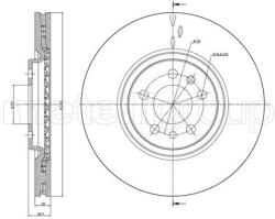 METELLI Brzdový kotúč METELLI 23-0906C (23-0906C)