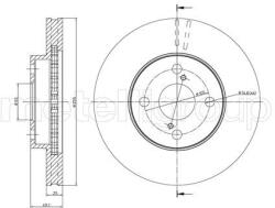 METELLI Brzdový kotúč METELLI 23-0640C (23-0640C)