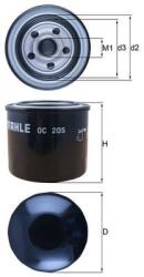 MAHLE Filtr Oleju Mazda (oc 205)