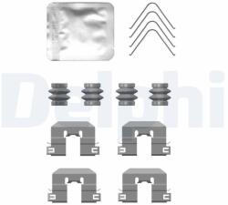 DELPHI Súprava príslušenstva, obloženie kotúčovej brzdy DELPHI LX0764 (LX0764)