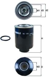 MAHLE Filtr Paliwa Ford Mazda Toyota (kc 135d)
