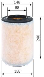 Bosch Vzduchový filter BOSCH F 026 400 298 (F 026 400 298)