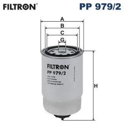 FILTRON Palivový filter FILTRON PP 979/2 (PP 979/2)
